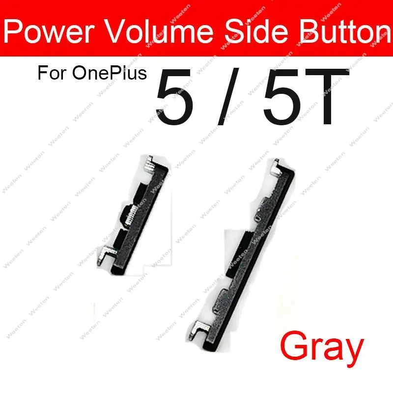 Volume Power Buttons For Oneplus OnePlus 1+ 3 3T 5 5T 6 6T On OFF Power Volume Side Keys Flex Cable Parts