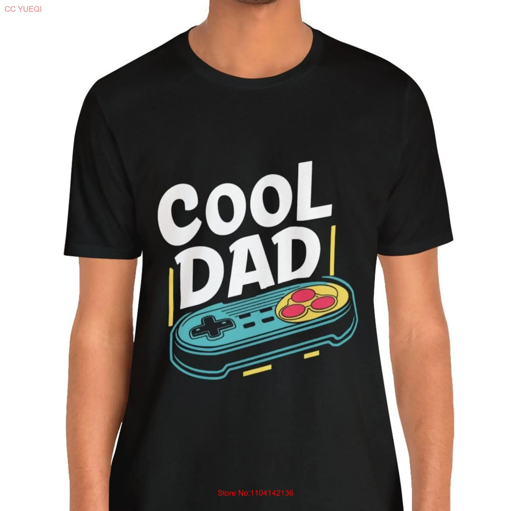 Fathers Day T Shirt Cool Dad Jersey  long or short sleeves