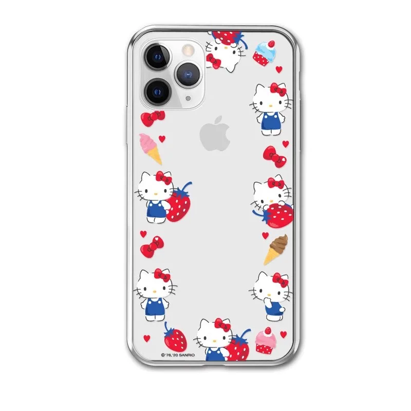 Sanrio Hello Kitty Melody Kuromi Pochacco Phone Case For iPhone 16 15 14 13 12 11 Pro Max XR XS Max 7 8 Plus MINI Y2K Cute Cover