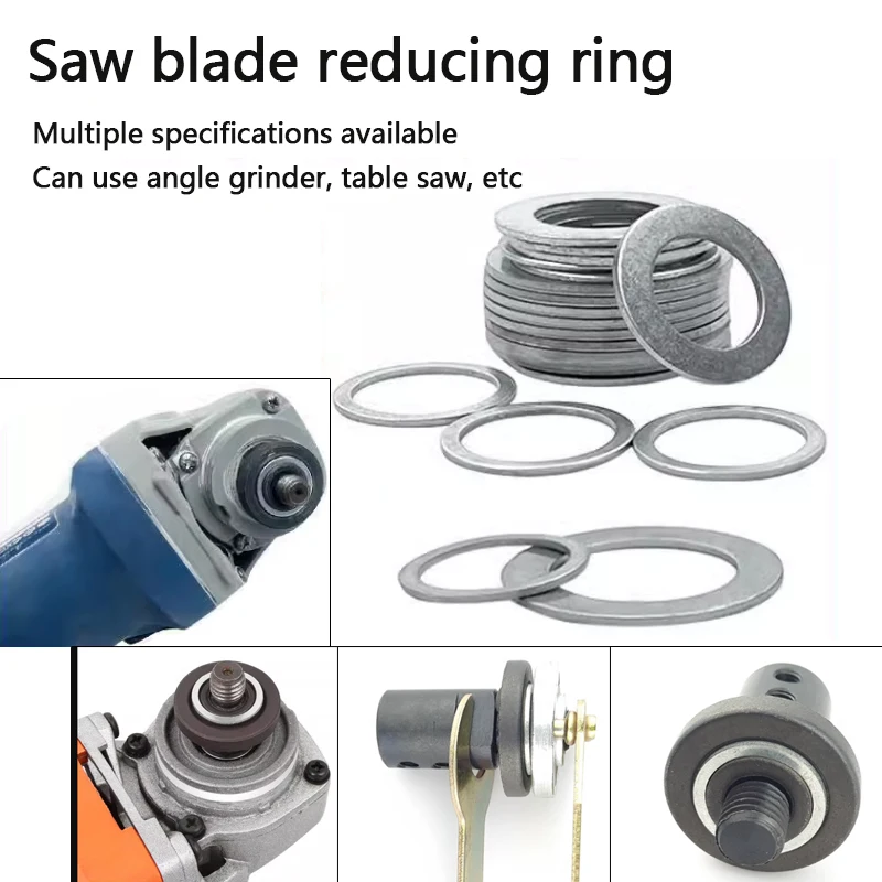 Saw blade variable diameter ring 16 turns 20/22/25.4/30mm angle grinder inner hole washer blade variable diameter ring saw blade