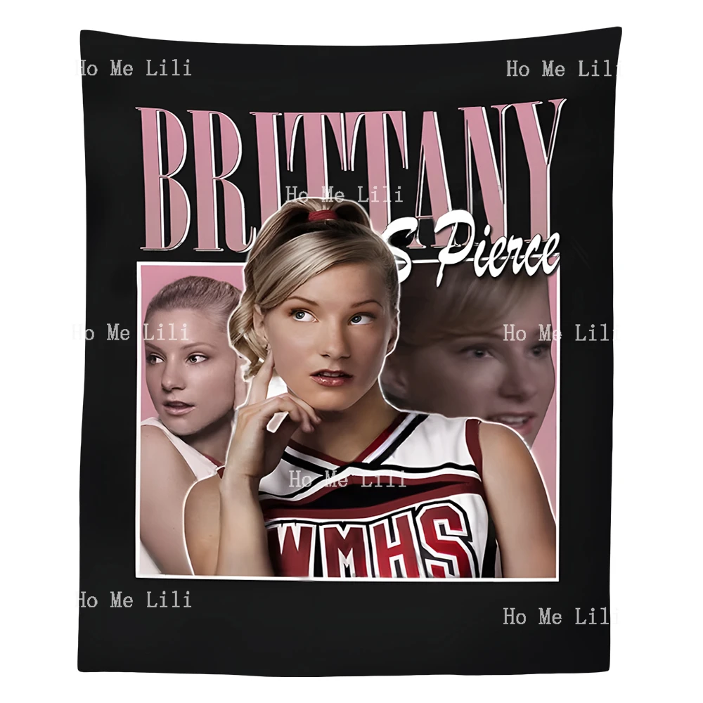 Vintage Inspired Brittany Pierce Glee 90’S Classic Graphic Wall Aesthetic Tapestry For Bedroom Living Room Dorm