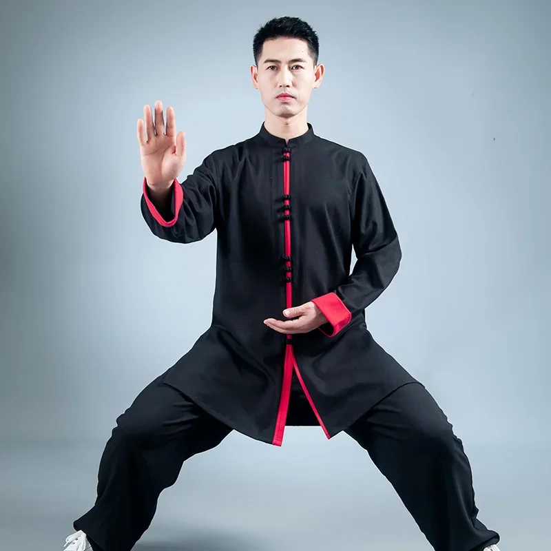 

High-grade Tai Chi Uniform Kung Fu Clothing Men Martial Arts Clothes Wu Shu Unisex Women Men Comfortable Fabric Good Workmanship
