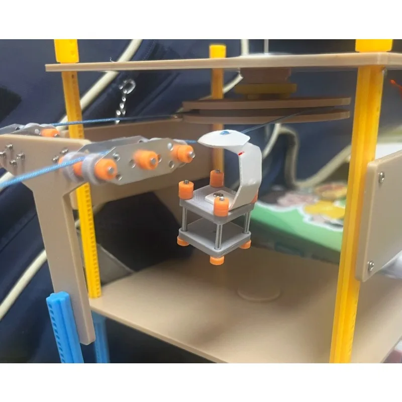 Handmade Popular Science Model Materials Sightseeing Cable Car Scientific Experiment Technology Small Production