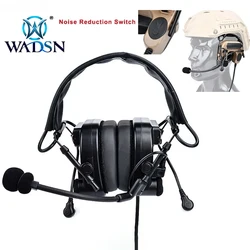 WADSN Airsoft Headphone Comtac IV In-Ear Noise Canceling Aviation Tactical Headset Military Plug Fit All PTT Walkie Talkie Z038