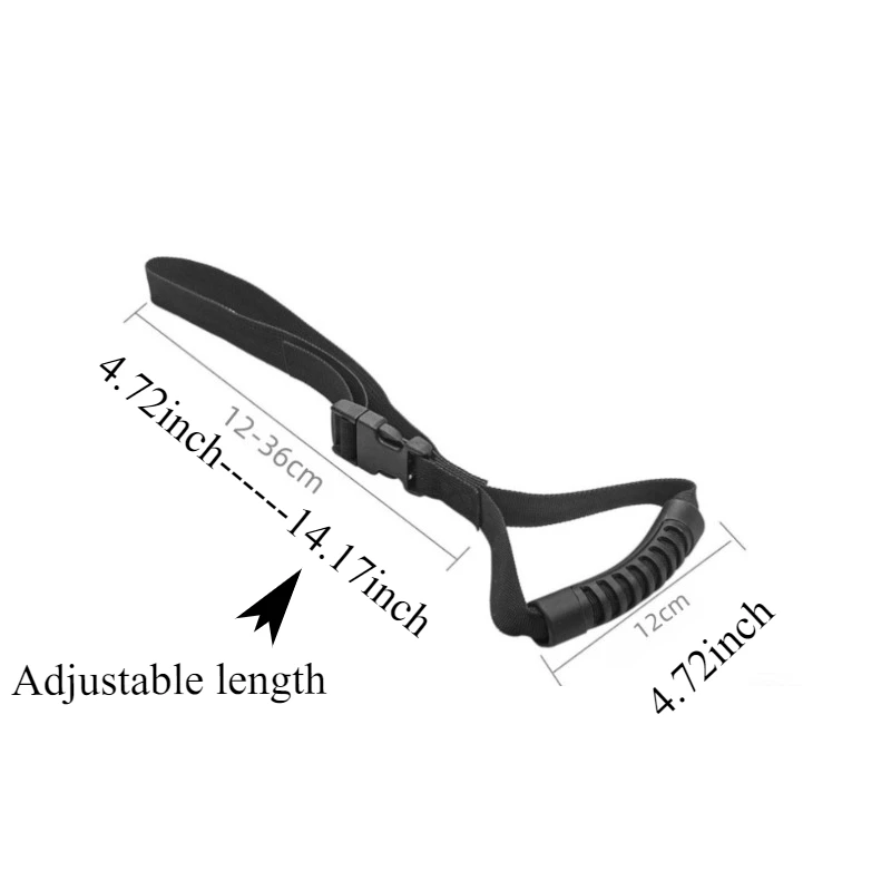 1pc Grasp Car Handle Assist Strap Elderly Adjustable Currency Get On Off The Car Removable Portable Pregnant Woman Handrail Pvc