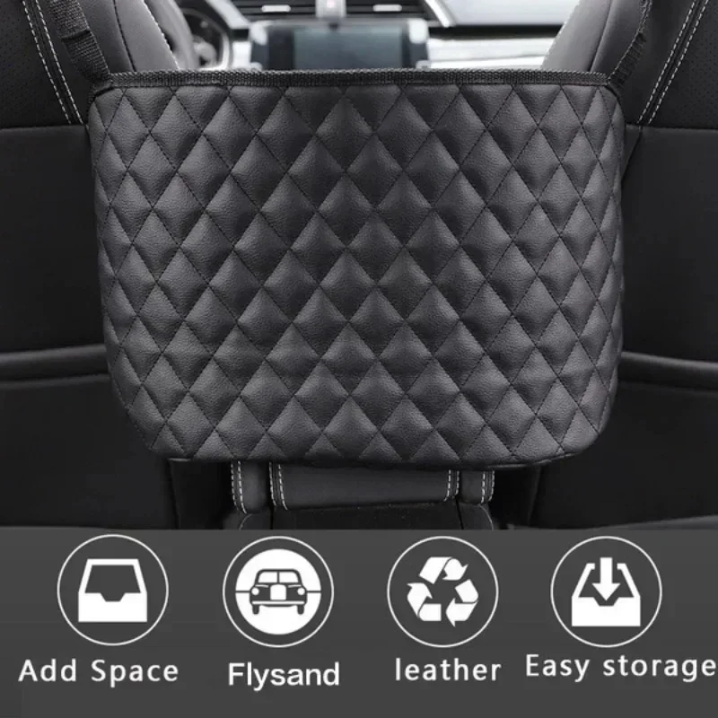 Stonego Car Backseat Storage Bag - Hanging Mesh Pocket and Trunk Organizer, Interior Accessories