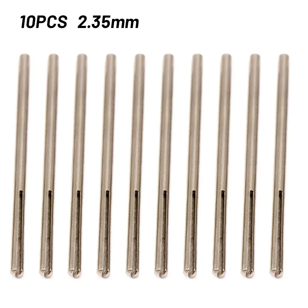 

10PCS 2.35/3mm Shank Sandpaper Clamp Split Mandrels Long Abrasive Holder Clip Rod Carved Point For Rotary Grinder Accessories