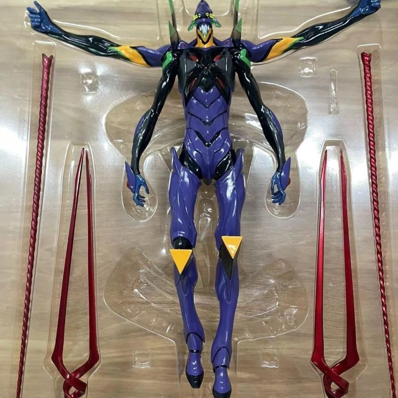 

Аниме-фигурка EVA-01 TEST TYPE, милая мультяшная модель, креативная персонализированная 2D-кукла, настольное украшение, игрушка, подарок