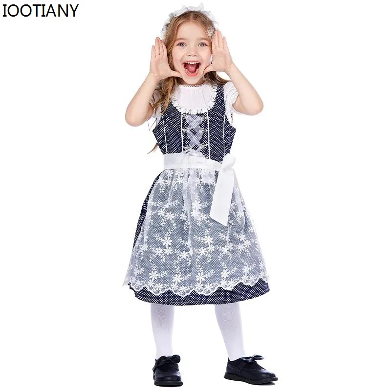 

E Bavaria Traditional Luxury German Oktoberfest Girls Dress Costume Carnival Party Beer Maid Uniform German Girl Costume 2025