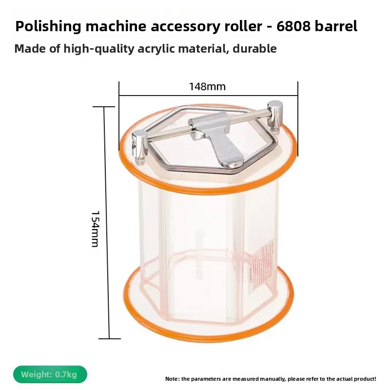 

Capacity 5kg Rotary Drum/Bucket For KT-2000 Tumbler For Polishing Machine, Jewelry Polishing Barrel