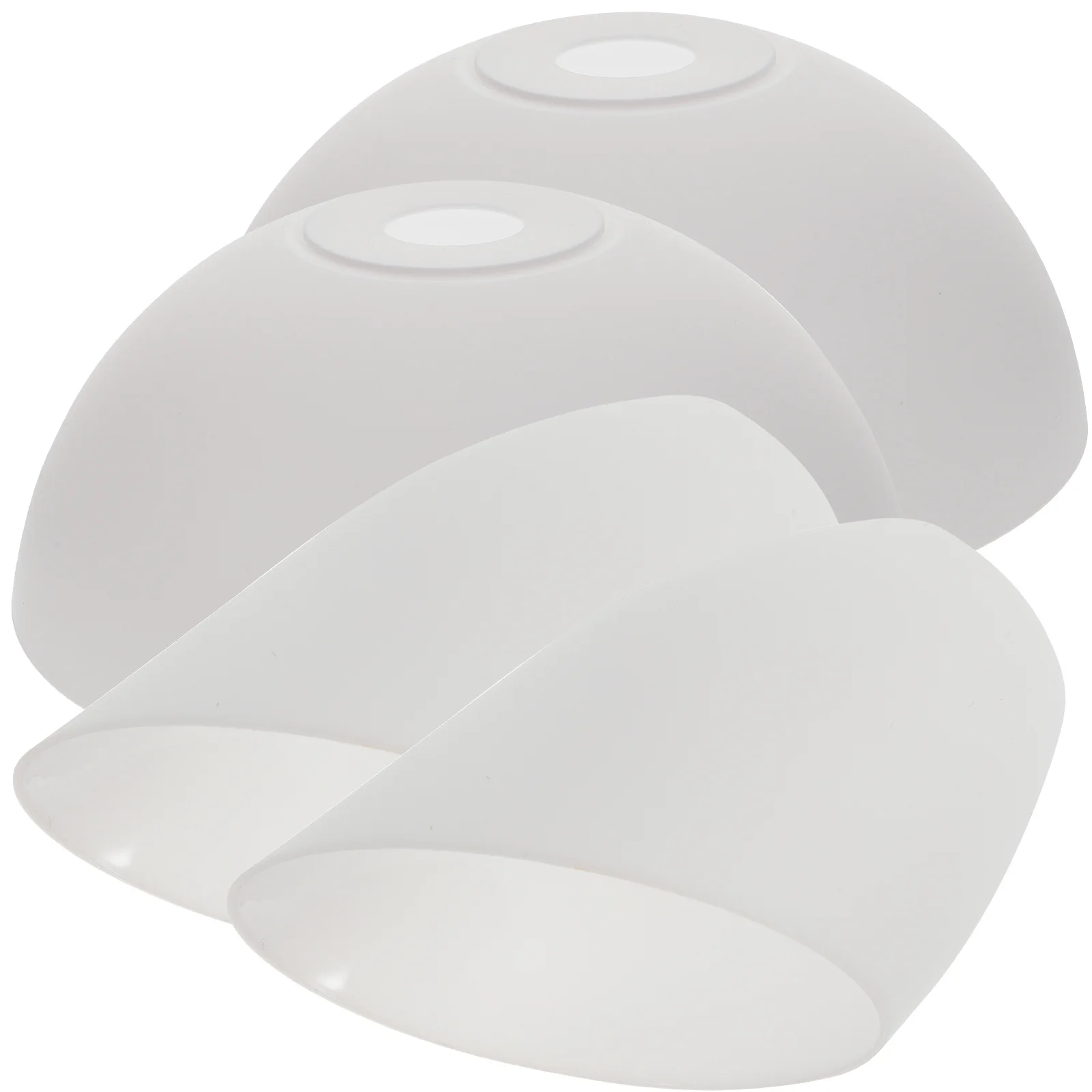 4 قطعة مجموعة أباجورة بلاستيكية غطاء مصباح أرضي بديل غطاء متين مقاوم للغبار لغرفة المعيشة وغرفة النوم المعلقة