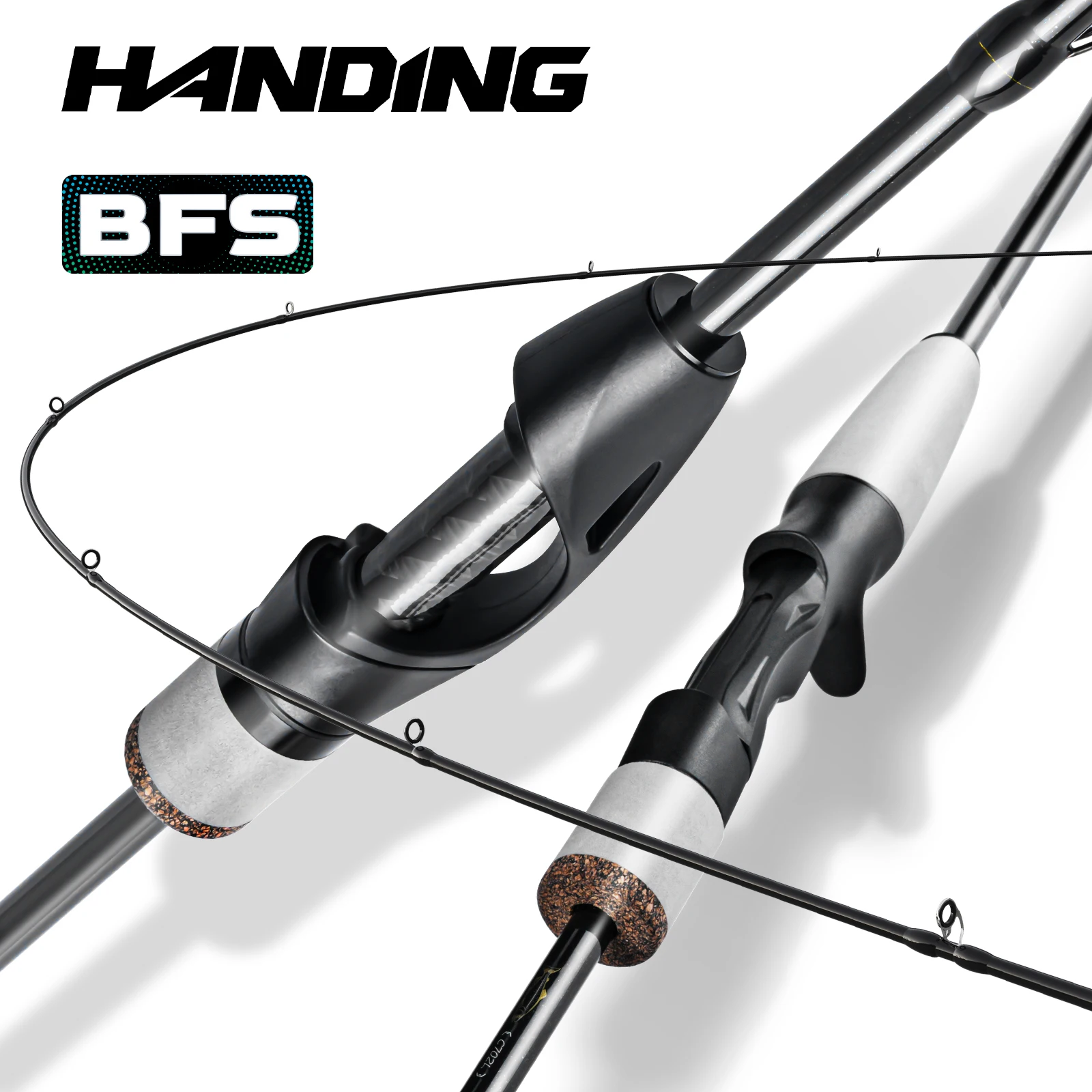 HANDING Pioneer Trout Fishing Rod 1.8-2.13m Fast Action UL/L Power 24 Ton Carbon Fibers TS Ceramic Guide Ring Spinning & Casting