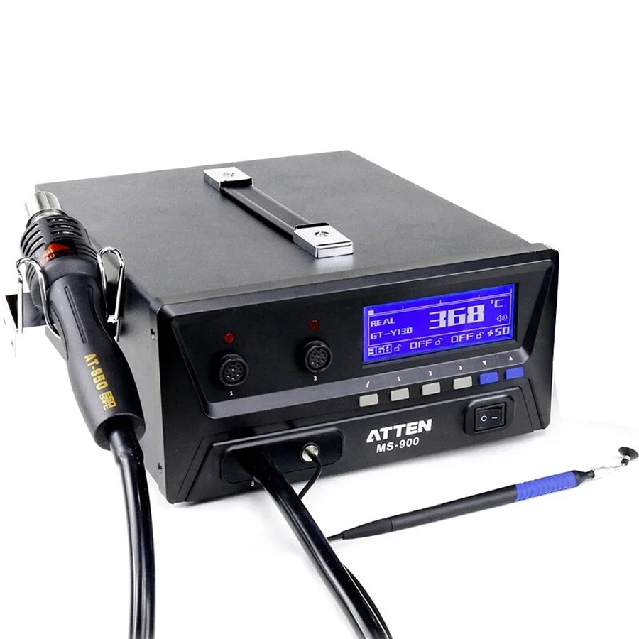 China ATTEN 4 In 1 BGA Rework Station Soldering Hot Air