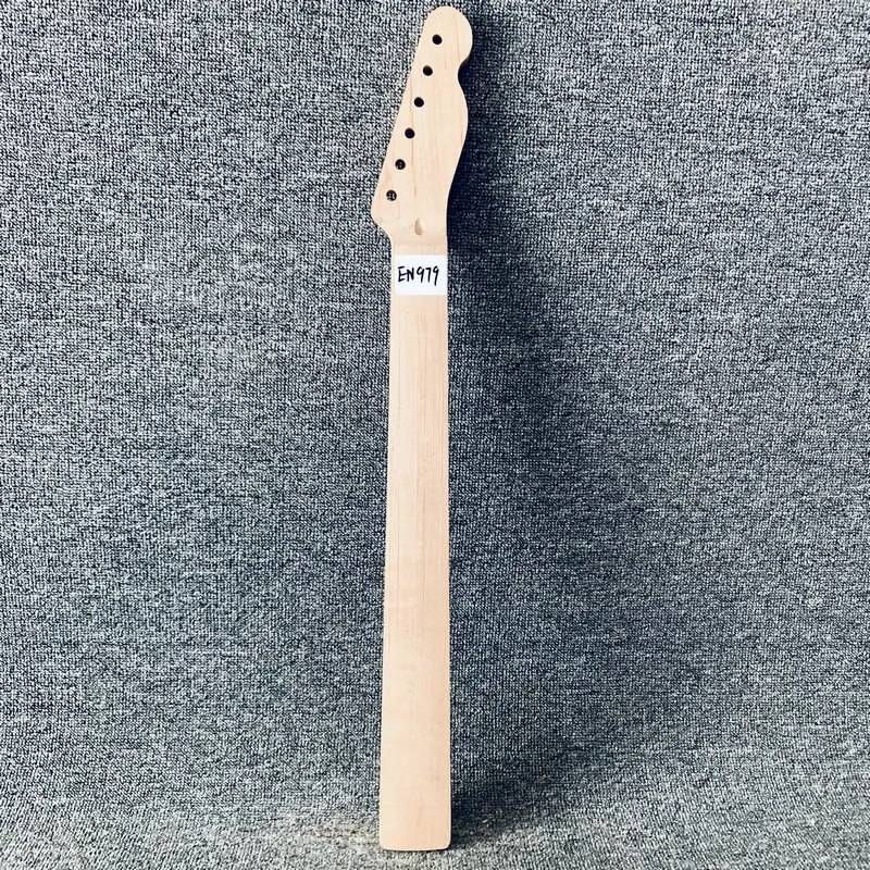 

EN979 Raw Materials of Solid Maple for Tele Electric Guitar Neck DIY Replace Unfinished without Fretboard