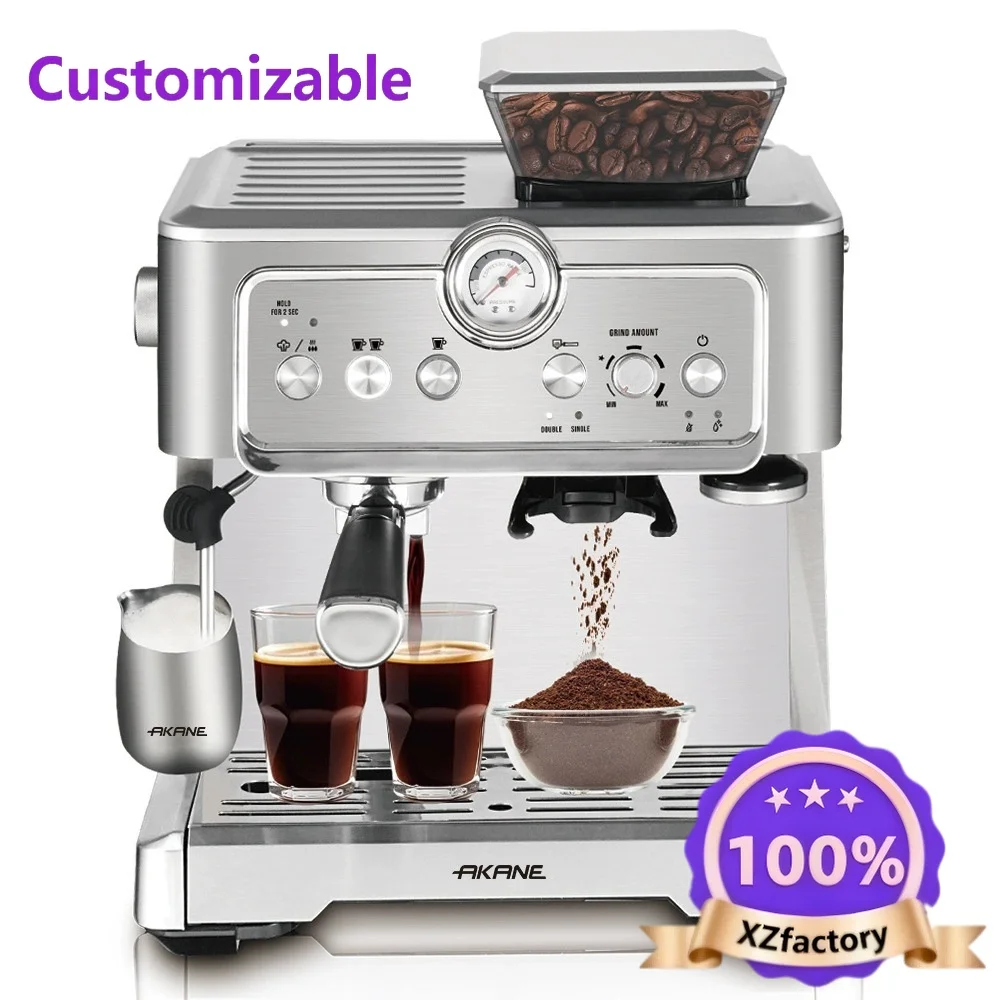 

Factory Direct 2026 Top RatedSemi-automatic Italian Espresso Coffee Machine Grinding And Brewing Integrated Machine Pump-style C