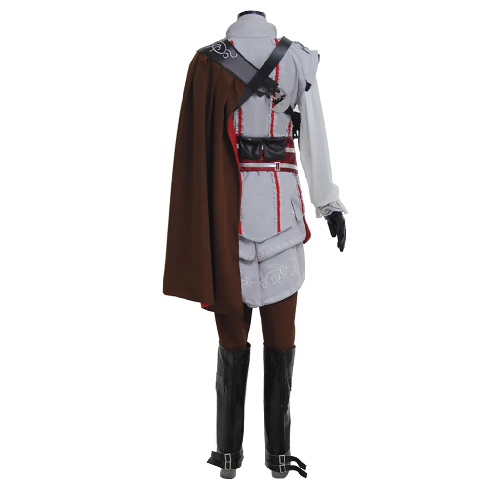 Ezio Auditore 코스프레 의상 여성 배틀 탑 바지 풀 세트 할로윈 카니발 파티 의상