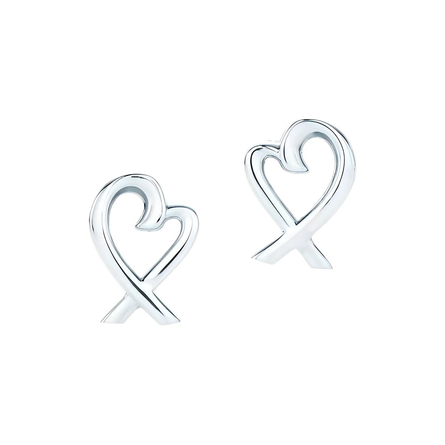 

TIFFANY & CO. Paloma Picasso Stud Earrings Women's Silver 60022027