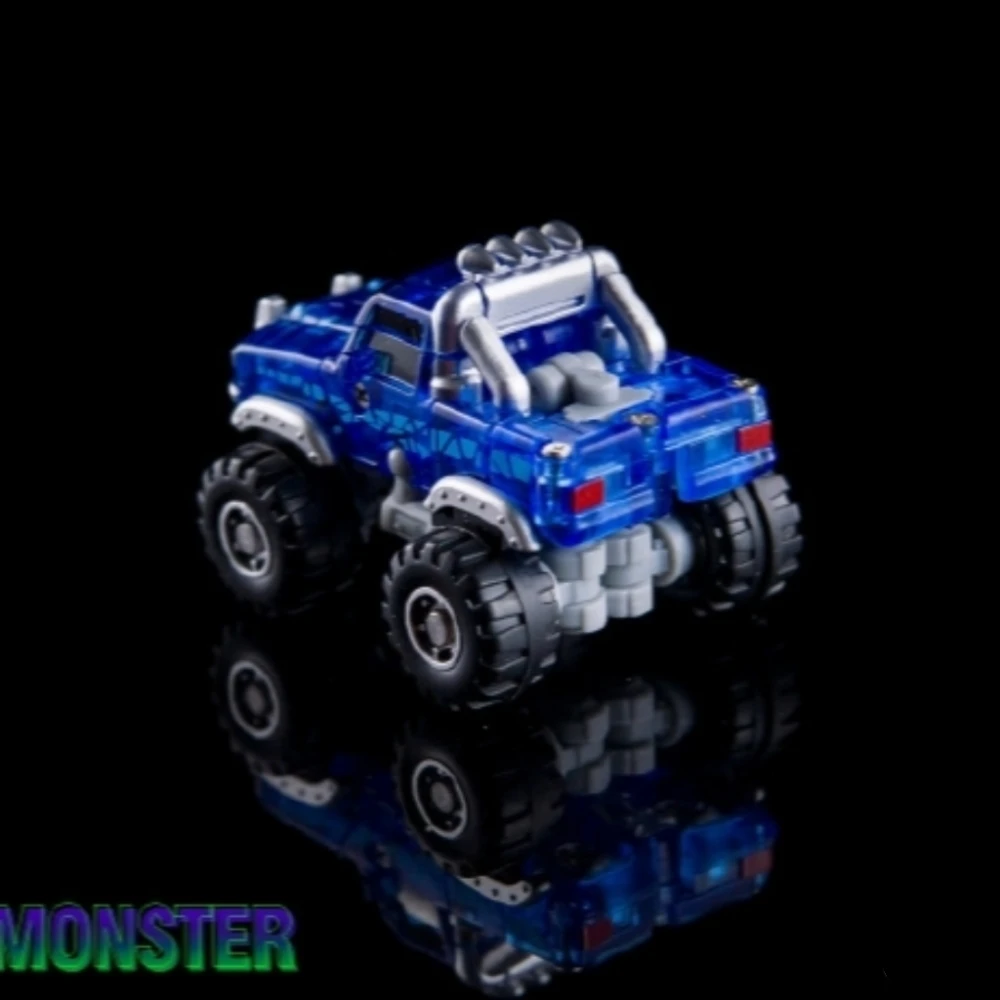 Disponibile DR.WU MC03T piccolo mostro Carrello con ruote trasparenti Trasformazione su piccola scala Action Robot Modello Deformazione Giocattolo Regali