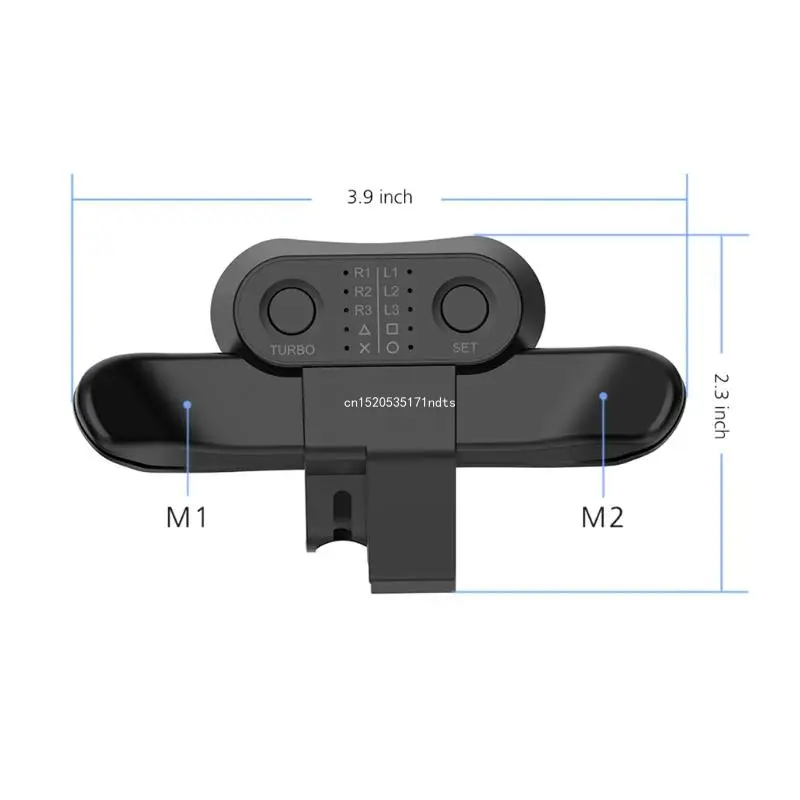 Bouton arrière de manette de jeu arc-en-ciel avec adaptateur de clé Turbo, accessoires de contrôleur de jeu, joystick de rêve, accessoire