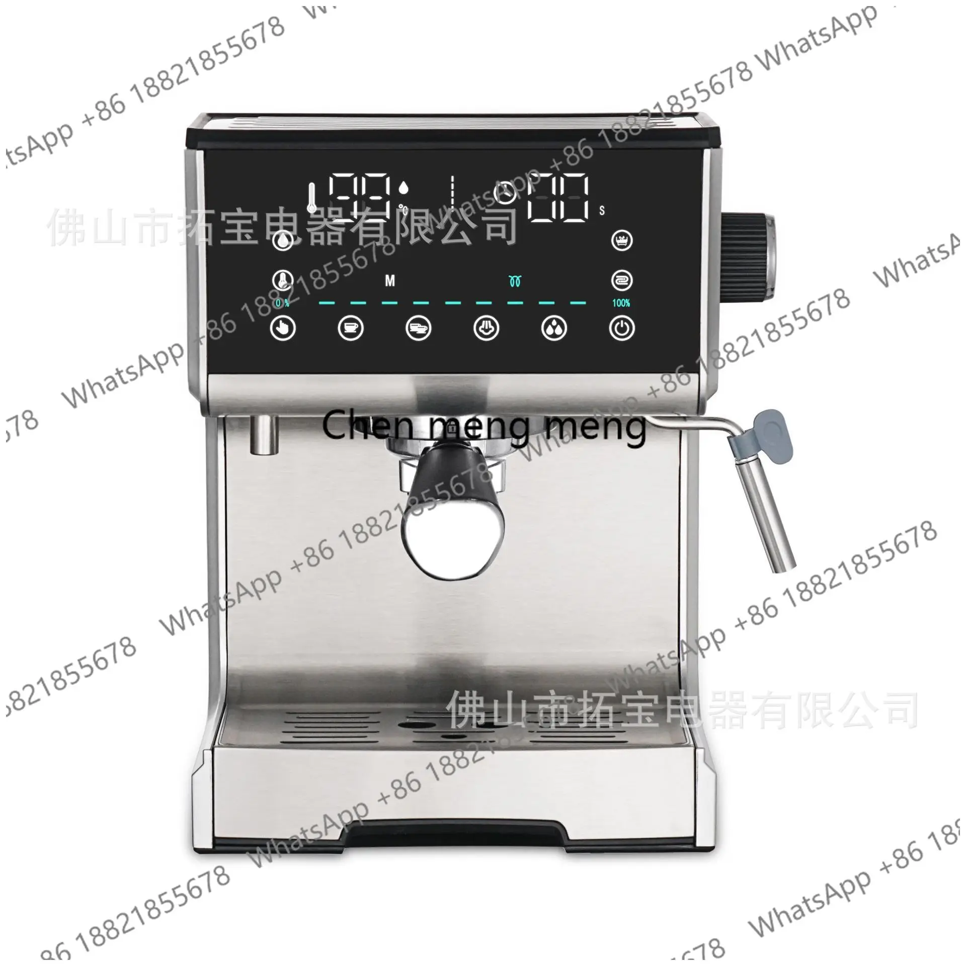 

Coffe semi-automatic espresso machine Multi-function pump coffee machine with touch screen display