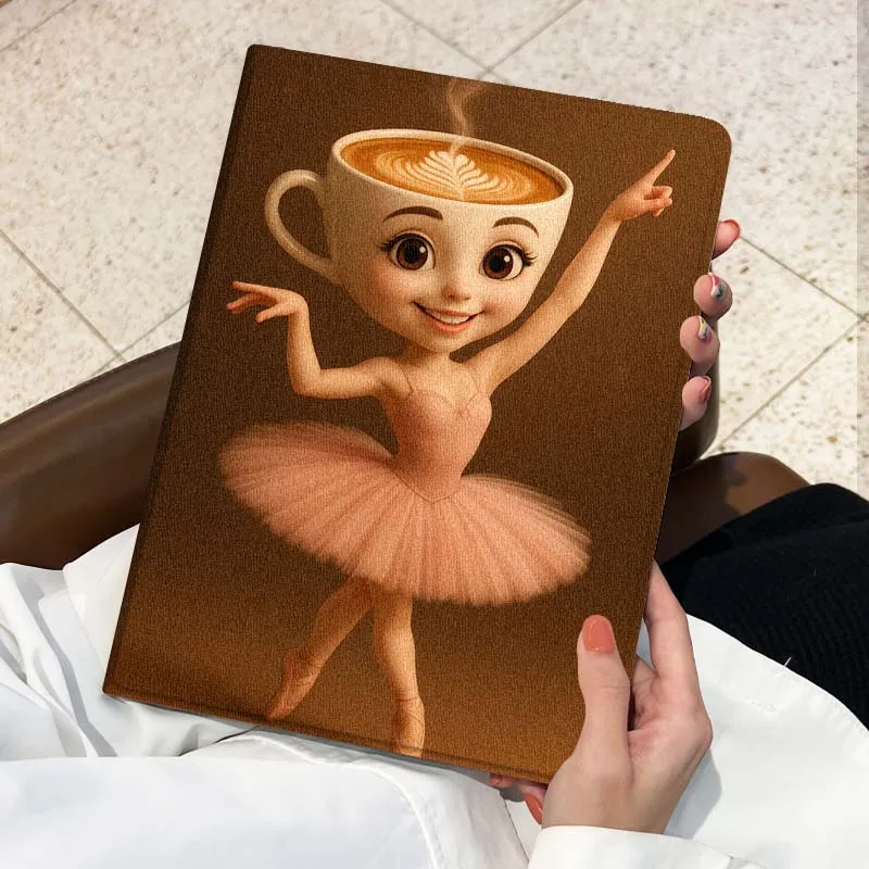 Balerina Capucina Tung Sahur لـ Vivo IQOO Pad Pad2 Pad3 Pad5 Air SE Pro 11 11.5 12.1 12.3 13 بوصة غطاء قابل للطي حافظة لوحية