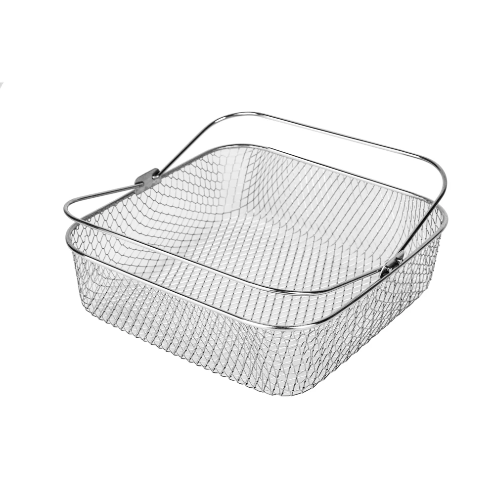 Air Fryer Basket 8.19Inch Square Air Fryer Basket for Instant Vortex Air Fryer,COSORI,Philips,Air Fryer Accessories