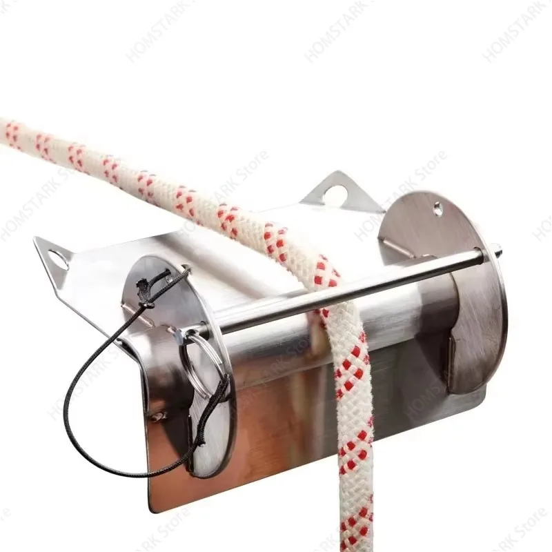 304 Stainless Steel Rope Corner Protector Anti‑Slip Edge Guard Safe Rope Accessory for Climbing Wall Fall Protection