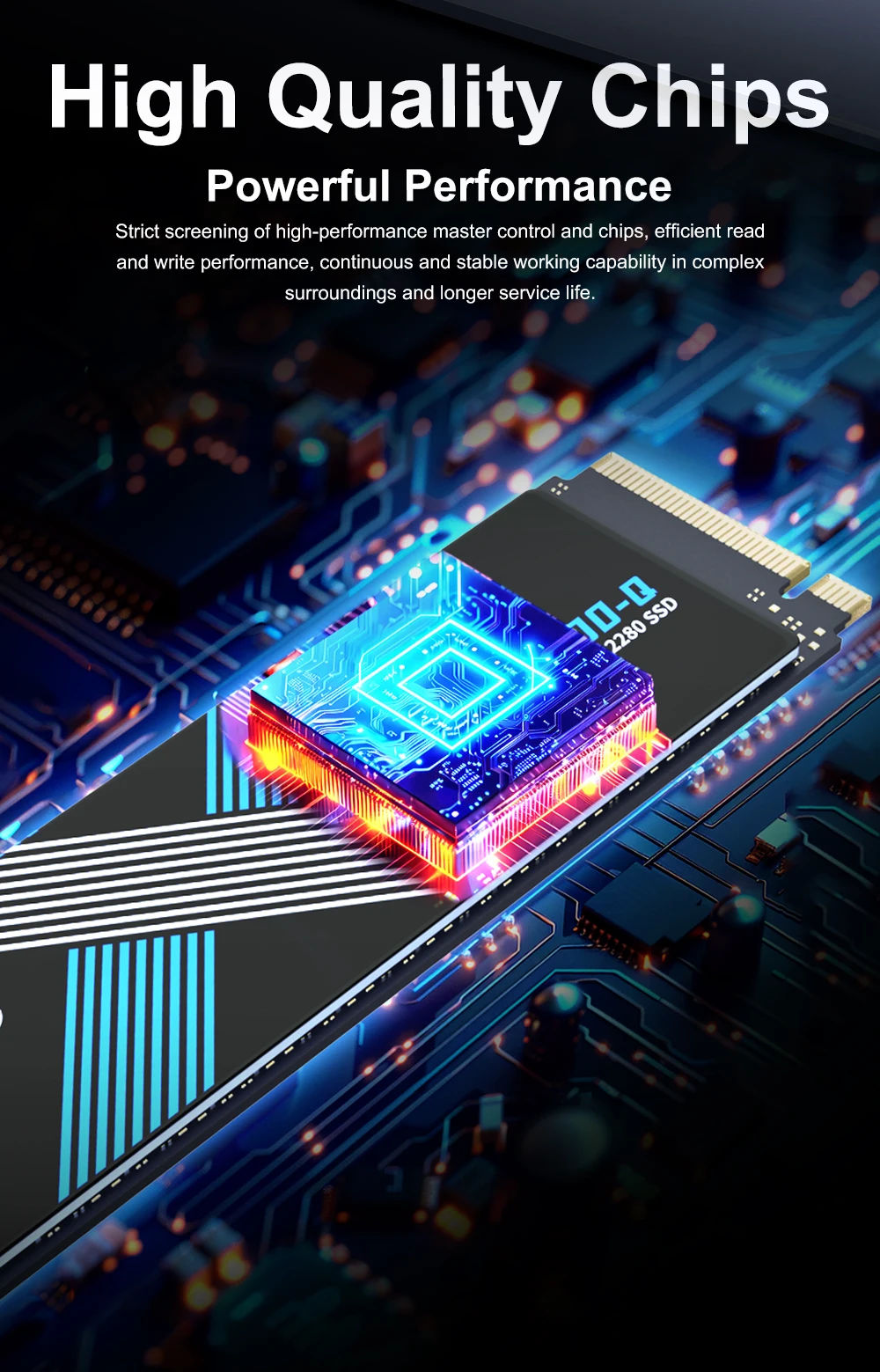 Netac M.2 SSD 1 TB 2 TB SSD 4 TB Festplatte M2 SSD M.2 NVMe PCIe4.0X4 SSD Interne Festplatte für PS5 Laptop Desktop – Detail 5