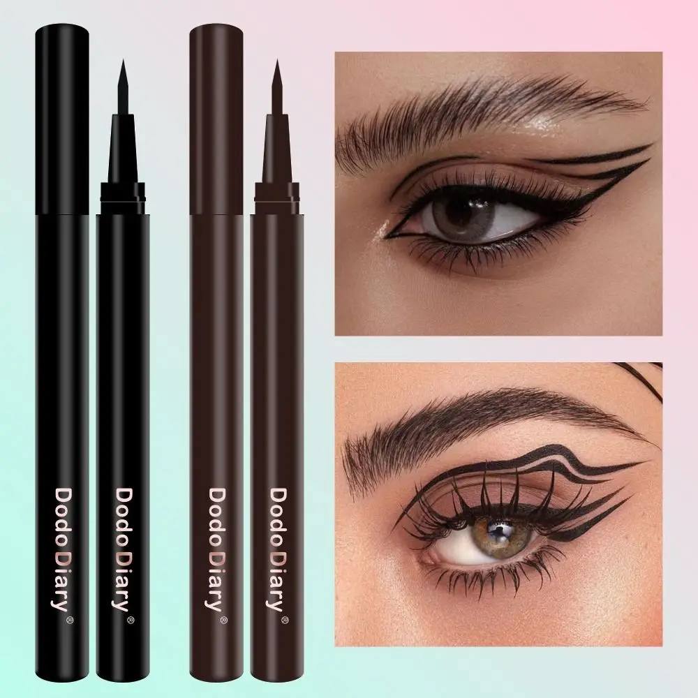 Waterproof Liquid Eyeliner Pen Smudge Resistant Quick Dry Makeup Eyeliner Long Lasting Daily Makeup Eye Makeup Pen Beginners