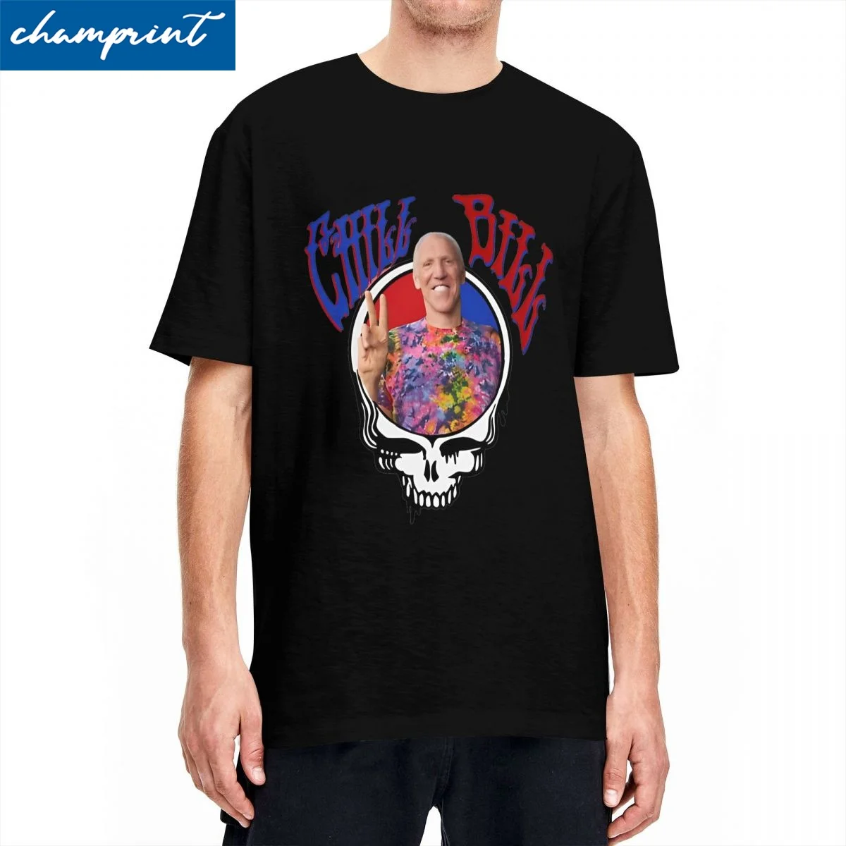 Amazing Chill Bill Bill Walton T-Shirts Men Women Crew Neck 100% Cotton T Shirts Short Sleeve Tee Shirt Plus Size Tops