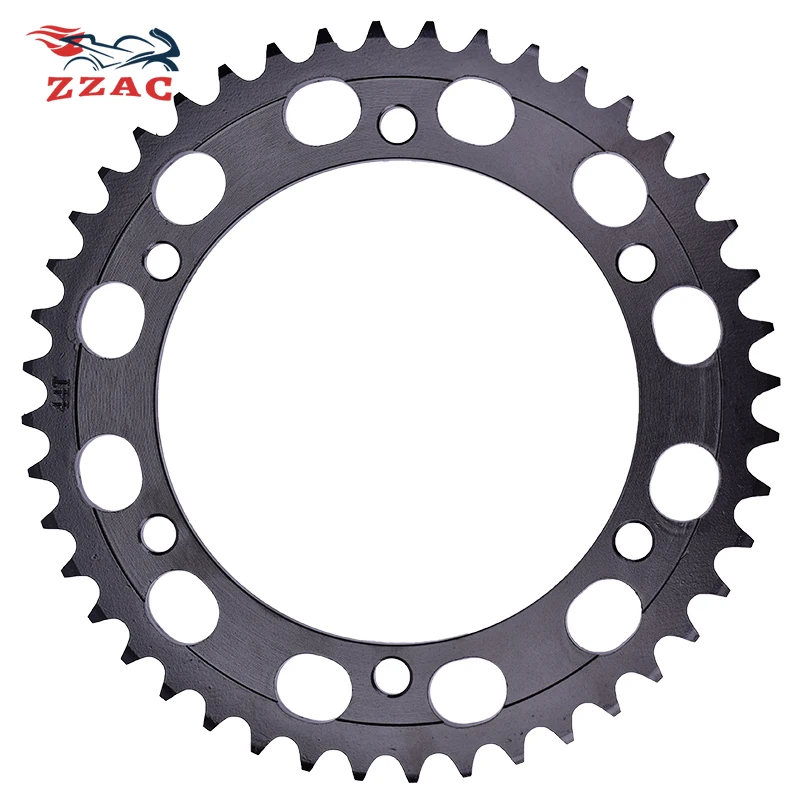 

525 44T Motorcycle Rear Sprocket Staring Wheel For HONDA NT650 K Hawk GT 1988-1991 NT400 J BRO'S NT400 K-2 BRO'S