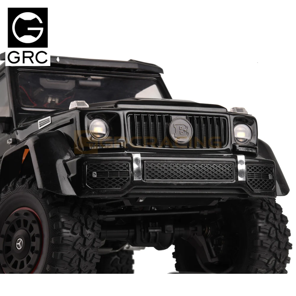 GRC decorazione griglia paraurti anteriore per TRX4 Benz G500 TRX6 G63 parti opzionali aggiornamento corpo # G162K