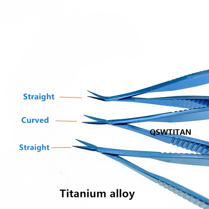 Ophthalmic 8.5cm Venus Scissors Microsurgery Scissors Titanium Stainless Steel Practice Surgical Tools