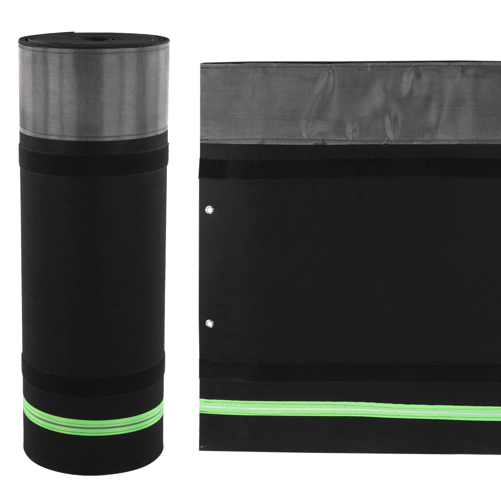 

Mobile Home Skirting Easy Installation Mobile Home Skirting Panels 3.1x65.6ft with Bottom Iron Mesh for Garden Outdoor Yard