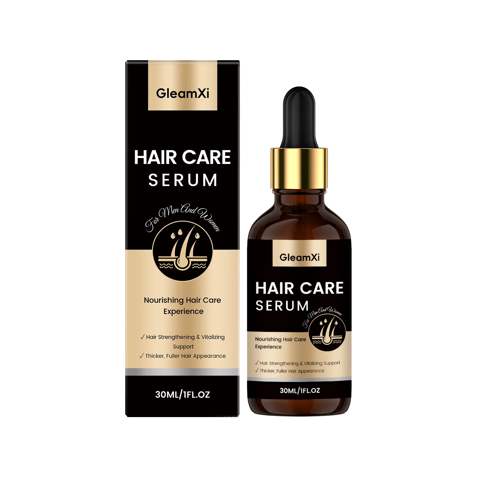 Volumizing Fast Hair Growth Care Serum Scalp Massage Treatments Anti-Frizz Softness Anti Hair Loss Effective Grow Thicker Hair