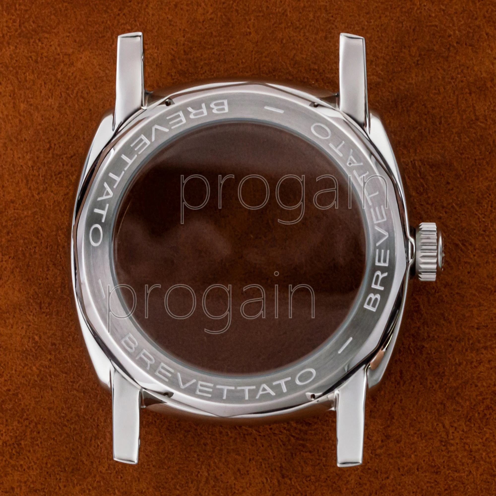 for PAM 6154 Watch Back Cover Vintage 6152 Watch Bottom Stainless Steel Waterproof Watch Back Cover fit 47mm Case Parts