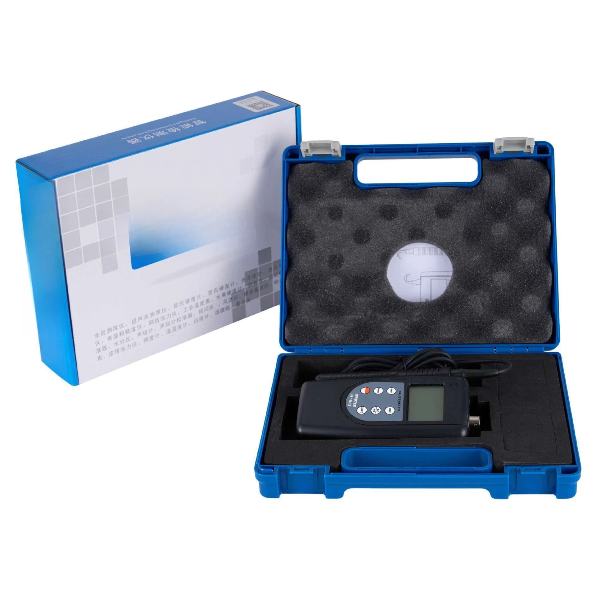 Pengujian Gaussian medan magnet DC, AC, dan radiasi