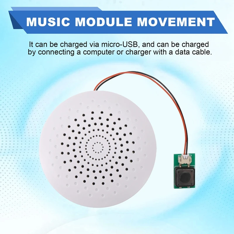 8MB USB Sound Module Box Can Record Rechargeable Speaker With MP3 Audio Playback Function