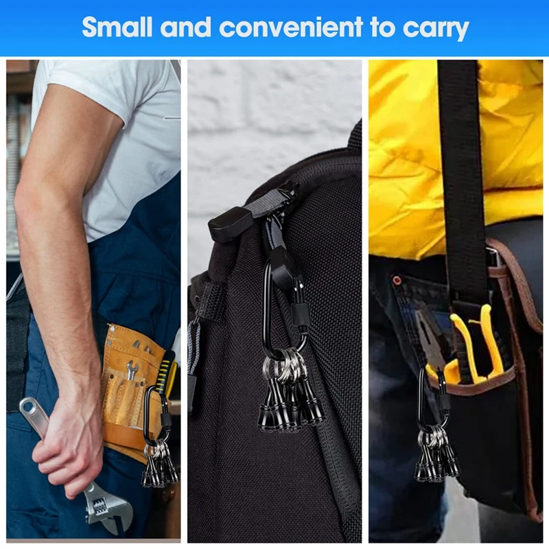 Porte-embouts de tournevis à tige hexagonale, barre d'extension à changement rapide, porte-embouts en métal, 1,4 ", 12 pièces