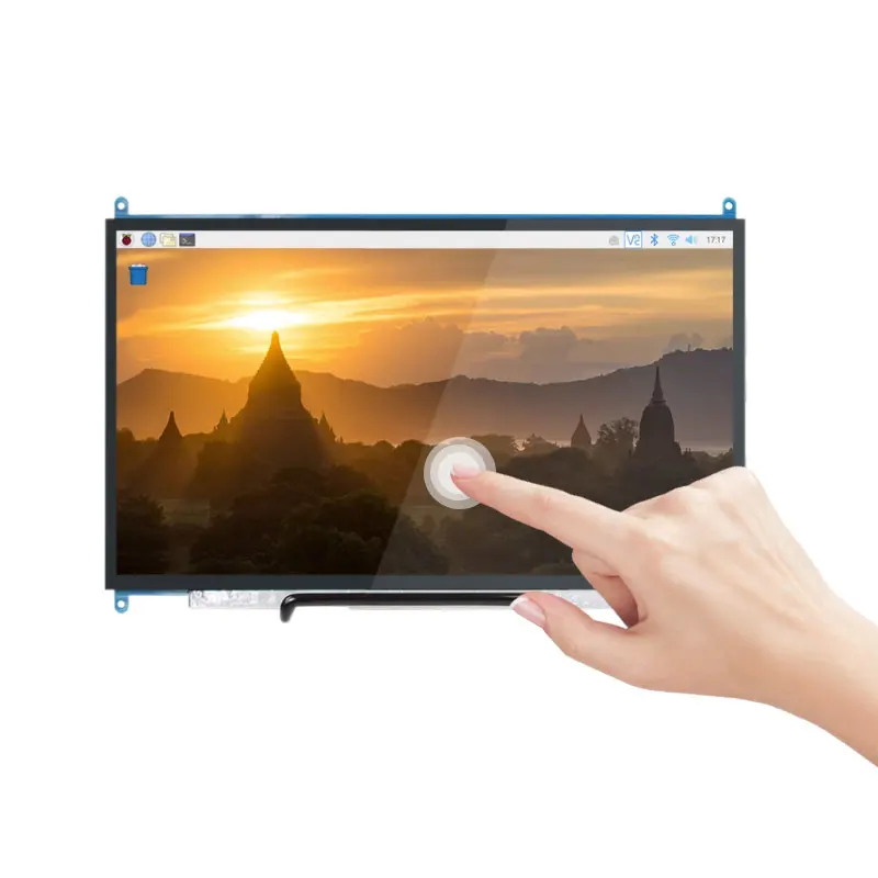Raspberry Pi PC Secundário Tela Sensível Ao Toque, Monitor IPS, HDMI, 1920x1080, 13,3"