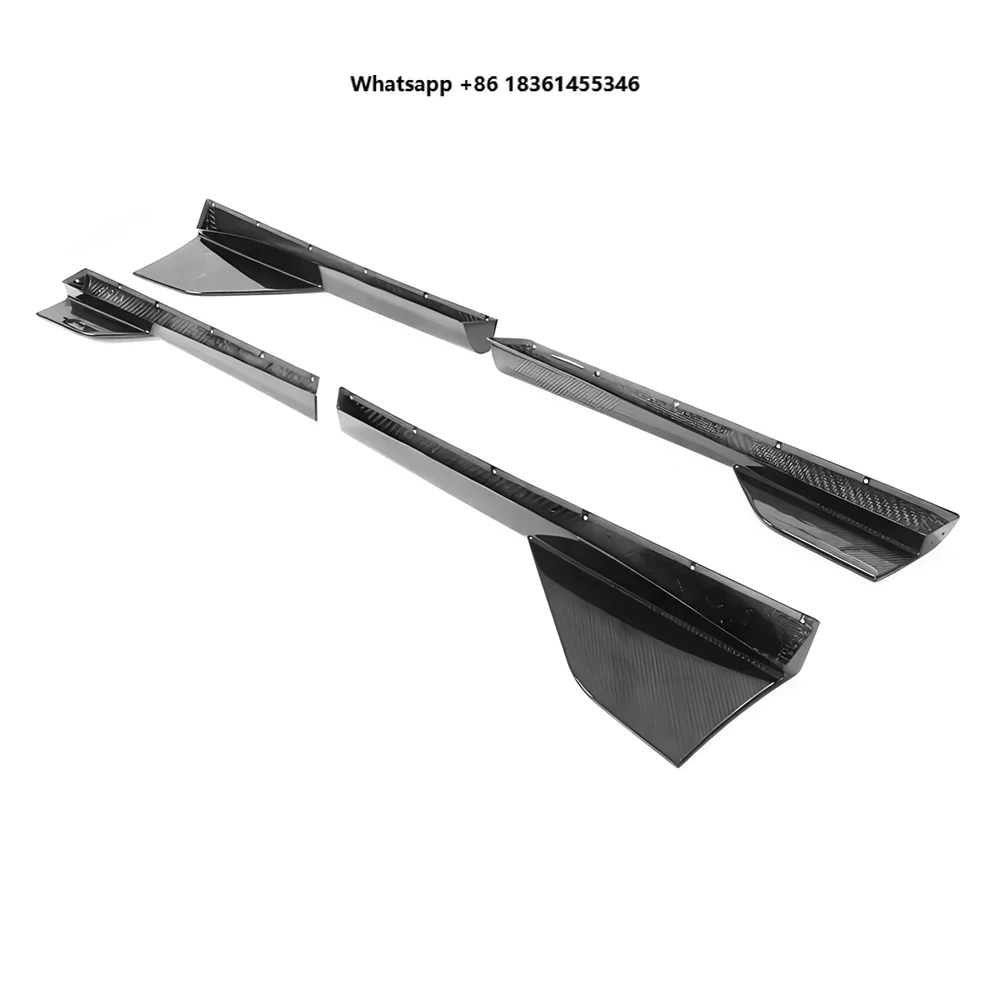 

For 570GT 570S 15-20 VS Style Dry Carbon Fiber Side Skirts Extension