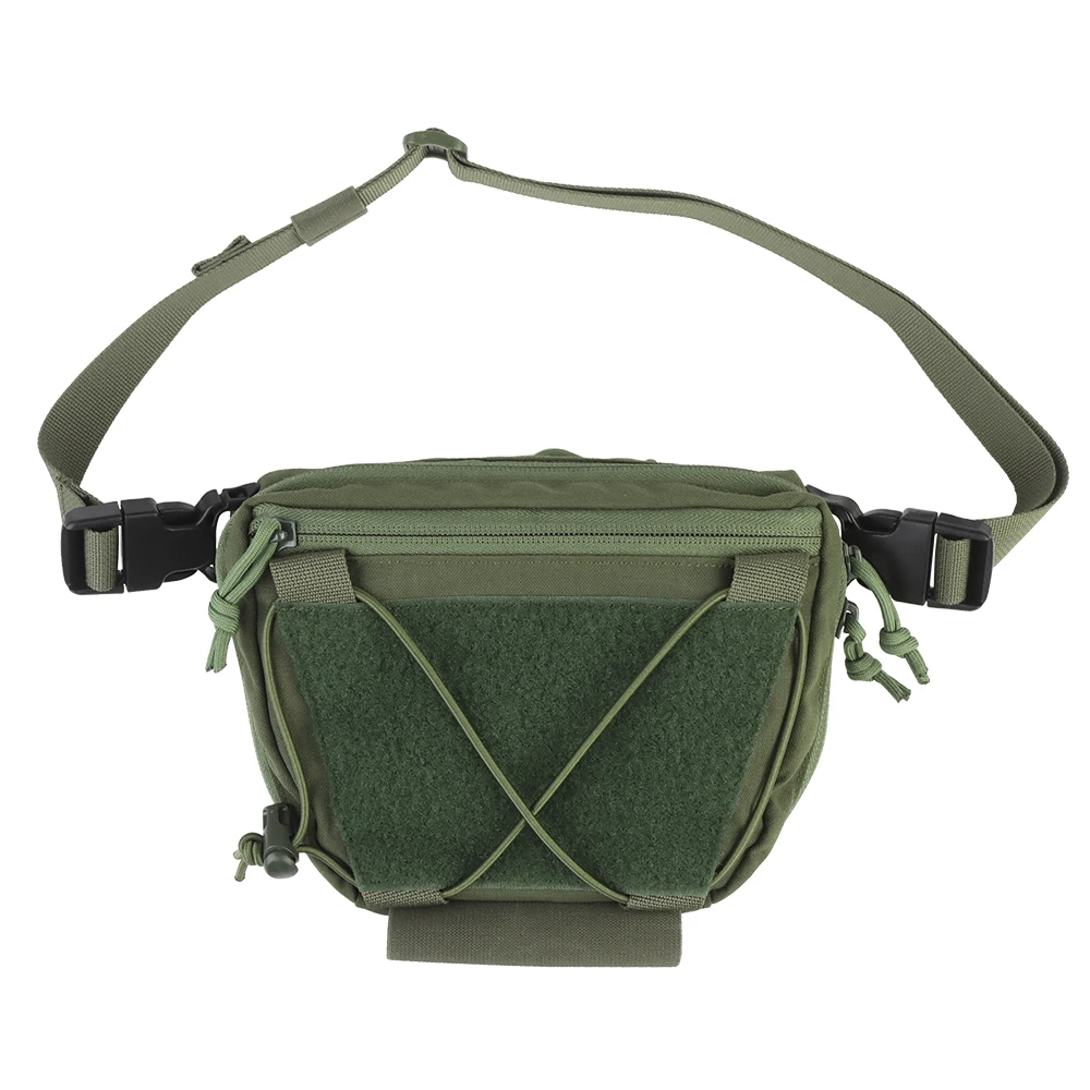 Tactical RAID Drop Sack Pouch QD First Spear Tube Quick Release Buckle Abdominal Integrated Fanny Pack Waist Belt Hunting Bag