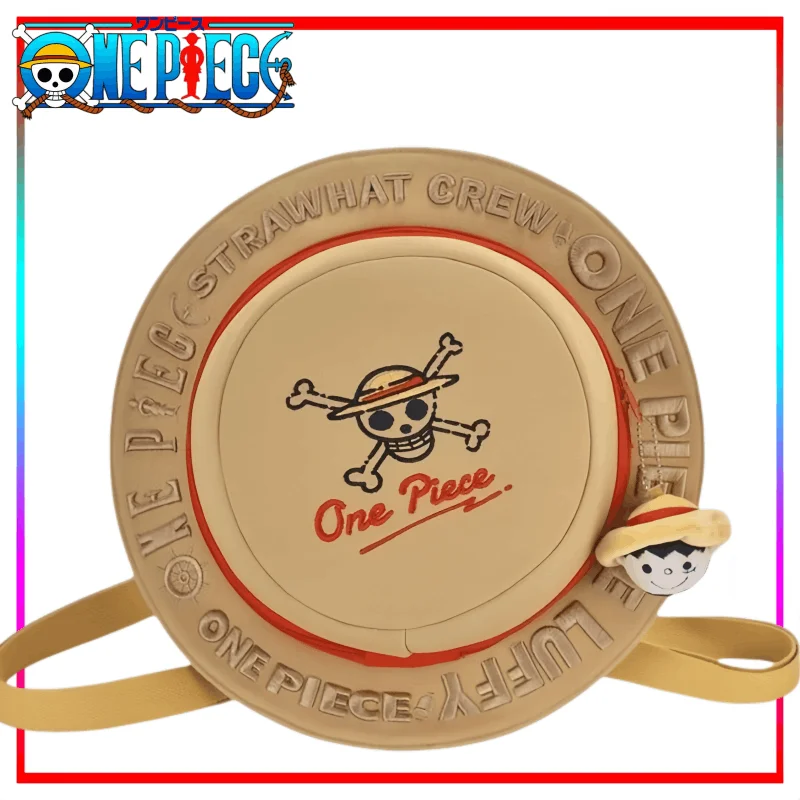 

Цельный рюкзак соломенной шляпой Луффи, сумка для хранения, милые подвесные аксессуары, двумерные декоративные периферийные устройства в стиле аниме, идеальный подарок