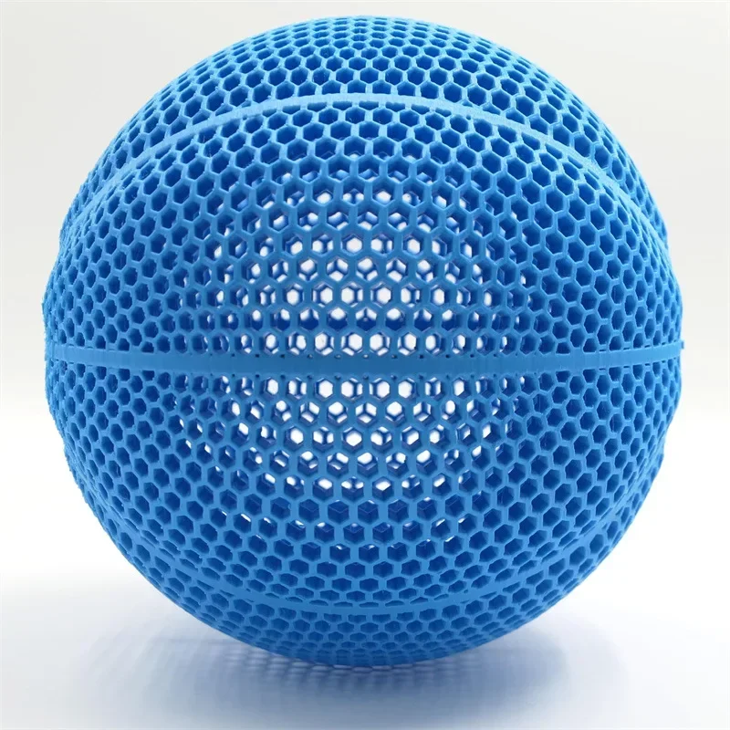 3D Printed High Stretch Skeleton Basketball Anti Blowout Basketball Adult Sports Basketball ball Student