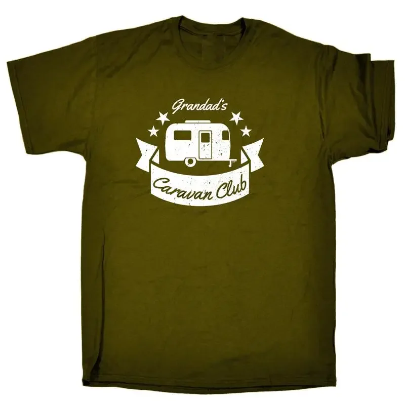 Grandads Caravan Club Mens Funny Novelty T Shirt Top