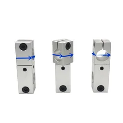 1pcs Rotary Angle Adjustable Strut Fixing 360 Block Universal Cross Connecting Clip Engate Hobi El Aletleri Eixo