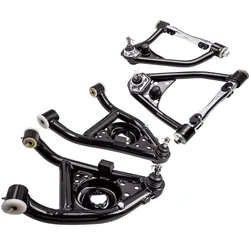 4Pcs Front Heavy Duty Upper & Lower Control Arms for Camaro Firebird 1967-1969