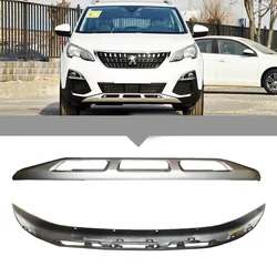 Replace Front Bumper Lower Skirt Skirt Rear Bumper Rear Bumper Bright Strip Decorative Strip for Peugeot 3008 3008GT 2016-2020