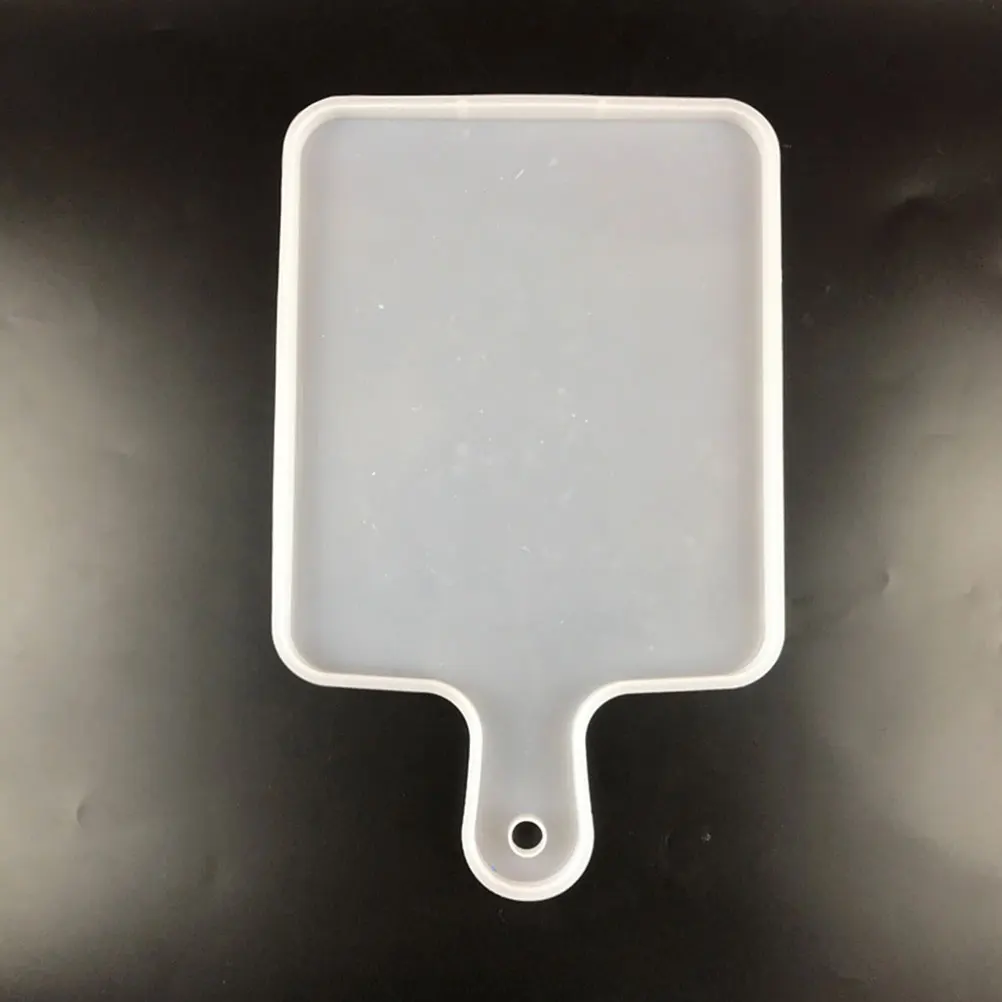 

Epoxy Resin Tray Mold Silicone Silicone Molding Jewelry Craft Diy Material Coaster Molds White Color Easy Demold DIY Gifts
