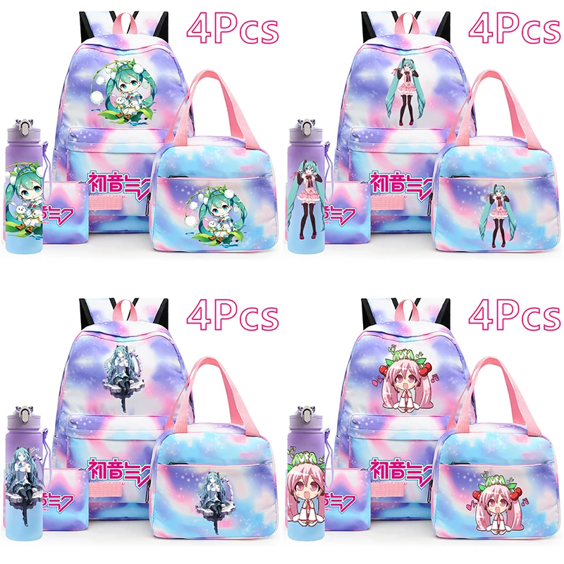 sac-a-dos-imprime-hatsune-miku-sac-a-main-trousse-a-crayons-bouteille-d'eau-de-750ml-pour-adolescents-garcons-et-filles-cartable-de-voyage-4-pieces-ensemble